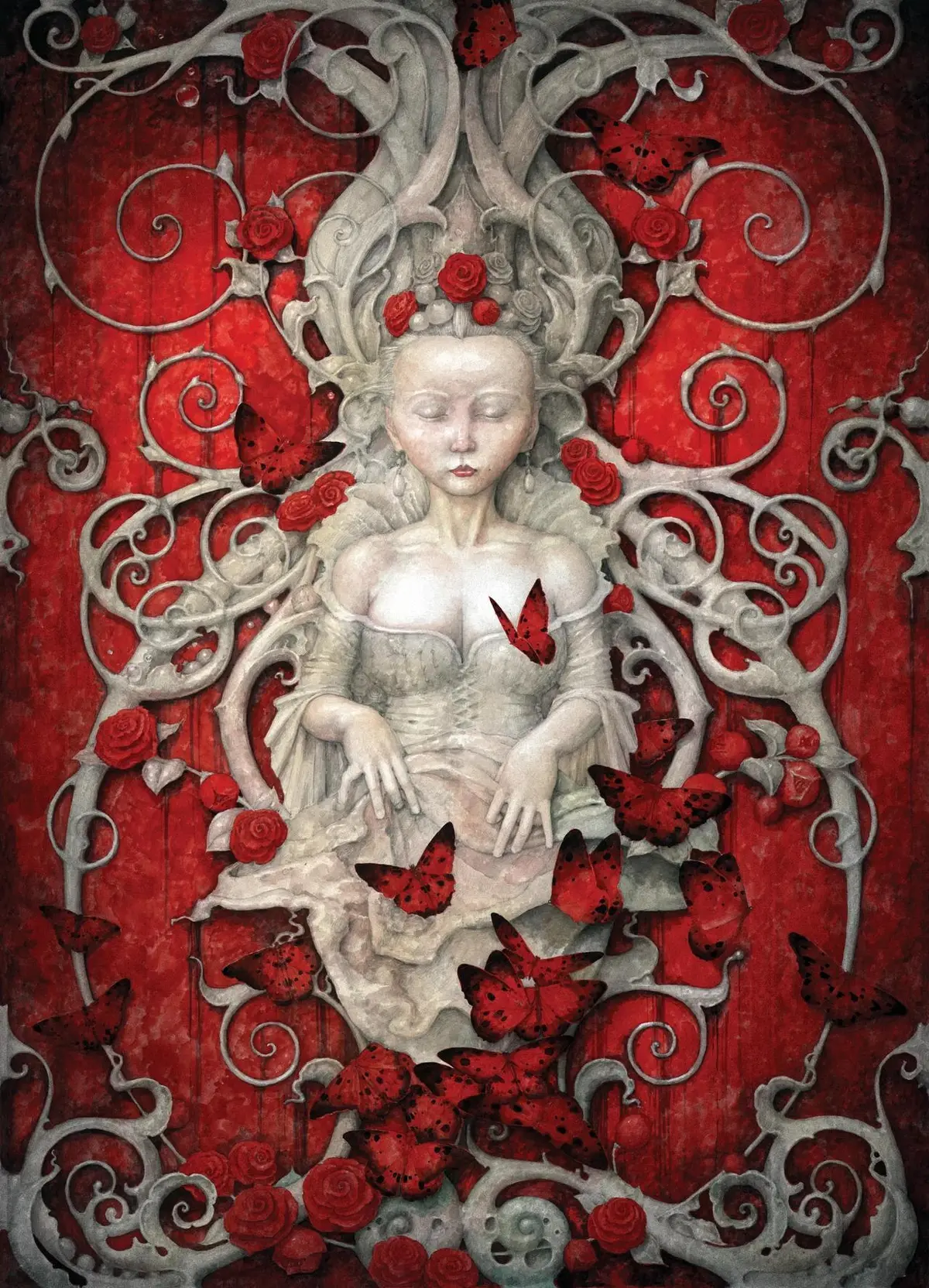 Flight Of Scarlet Limited Edition Wooden Jigsaw Puzzle 1