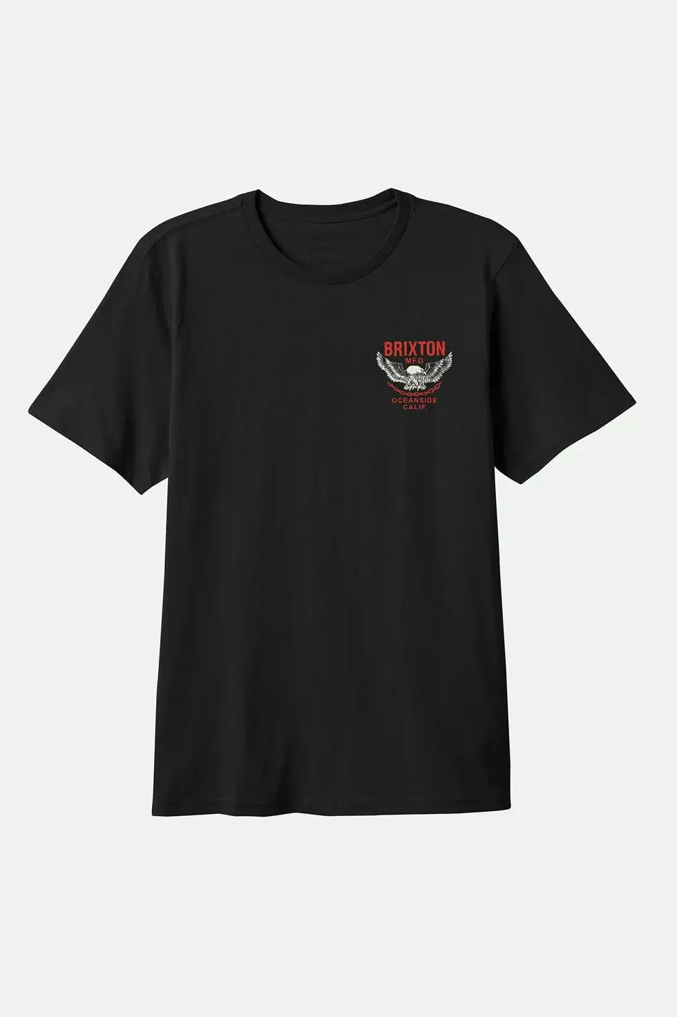 Waller S/S Standard Tee - Black Worn Wash 2