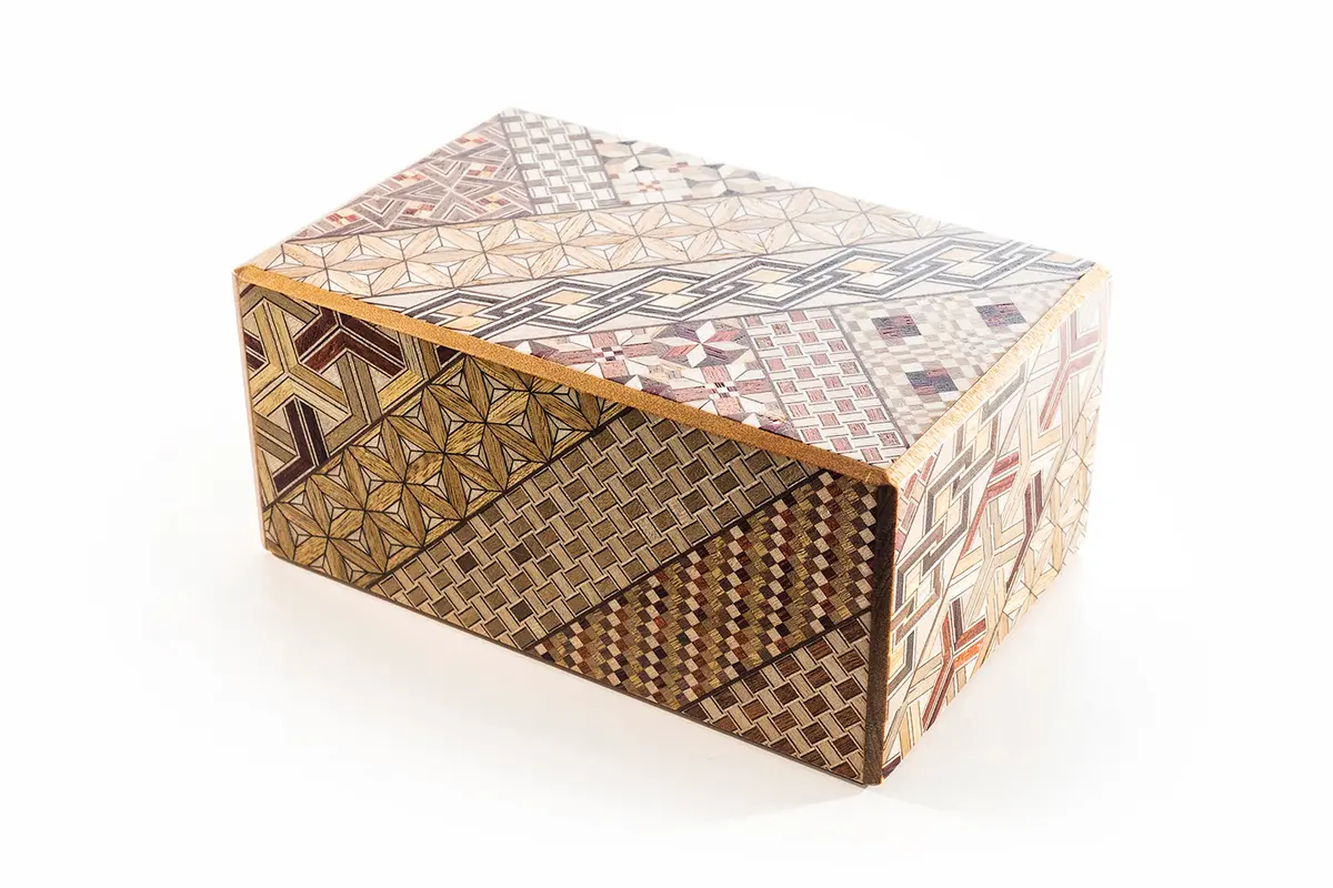 Japanese Puzzle Box 4 Sun 21 Steps Koyosegi - Signature Series 2