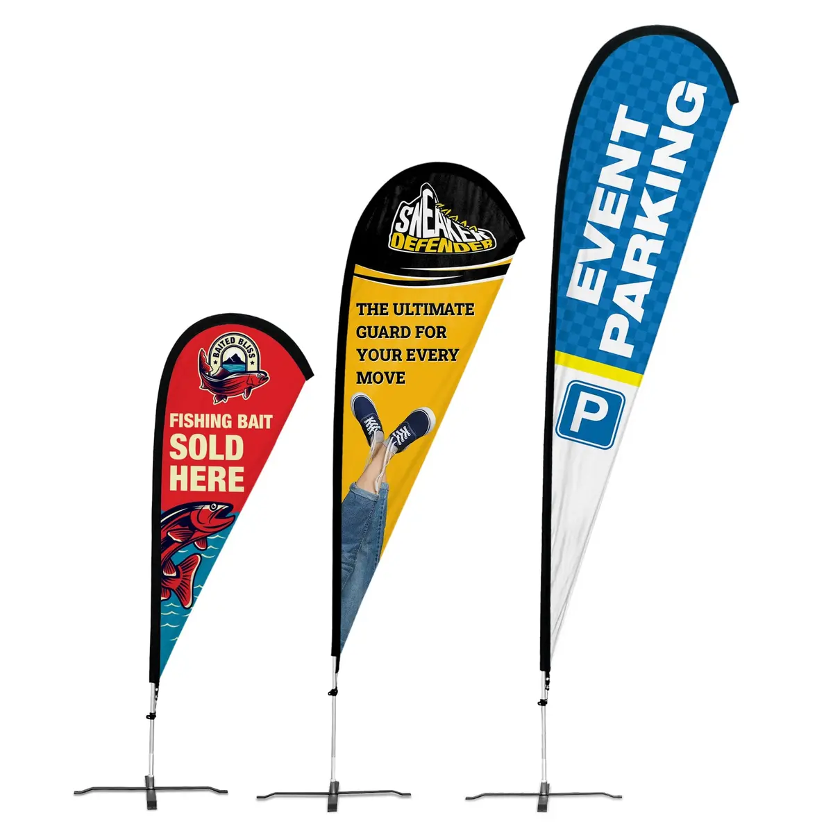 Custom Teardrop Banner Flag 1