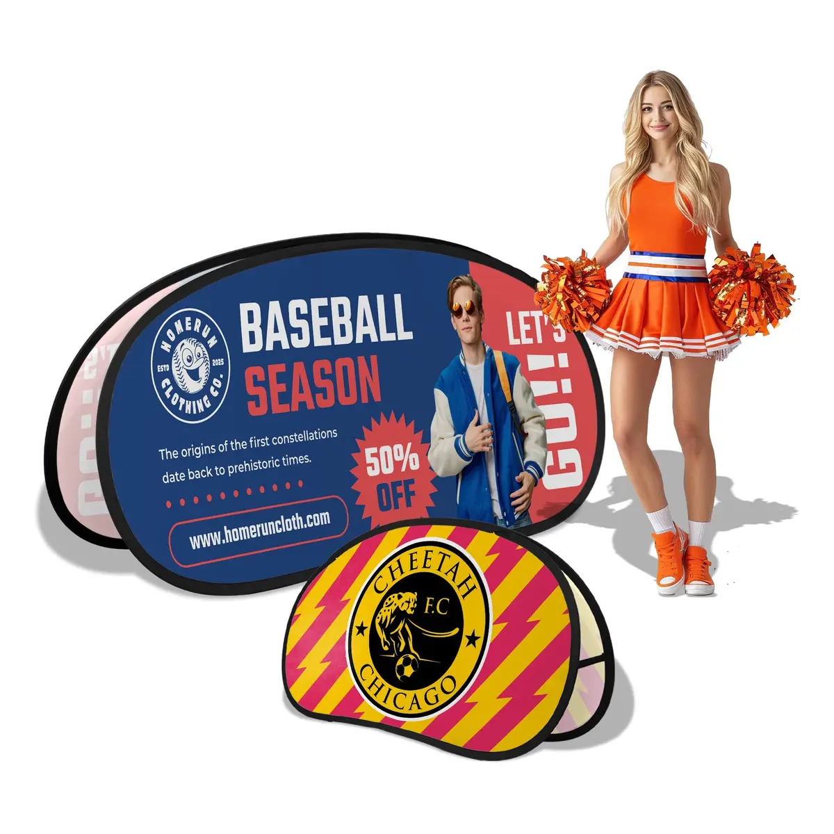 Custom Pop-Up A-Frame Banner 1