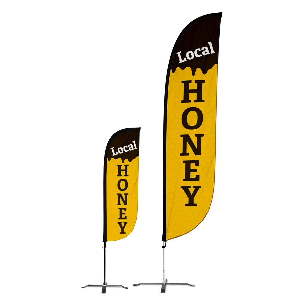 Local Honey Feather Flag 1