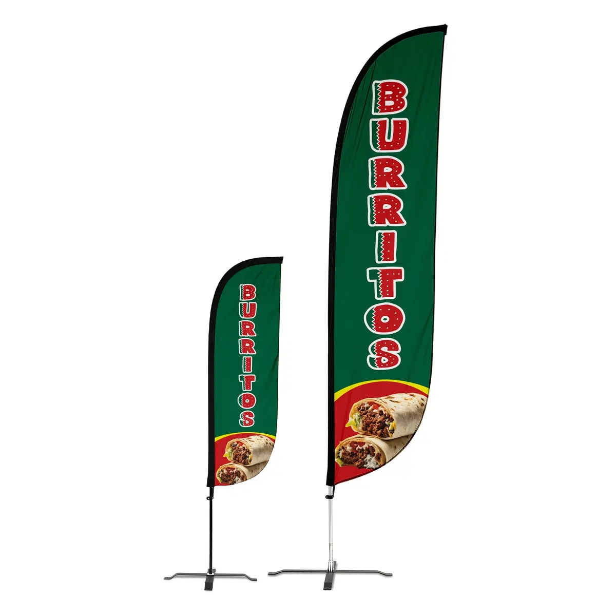 Burrito Feather Flag 1
