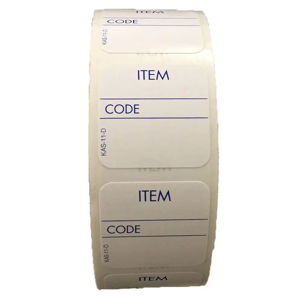 1” X 1” Item / Code Label | Ez-Off (1000/Roll) 1