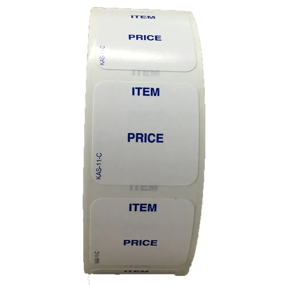 1” X 1” Item / Price Label | Ez-Off (1000/Roll) 1