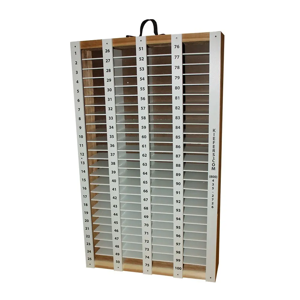 100 Bin Clerk Slot File 1