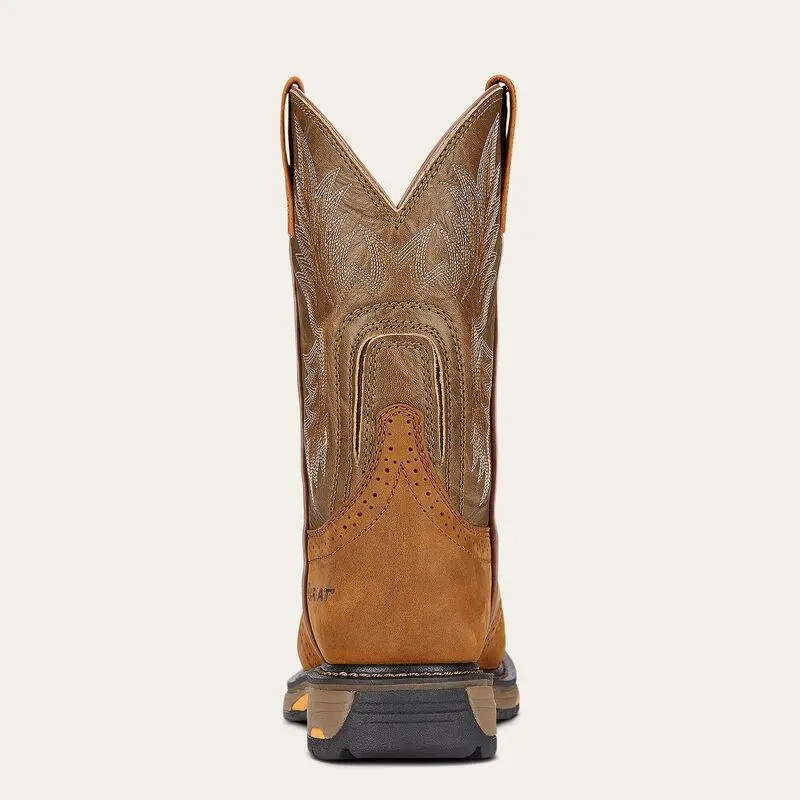 Workhog Pull-On Work Boot - Aged Bark 6