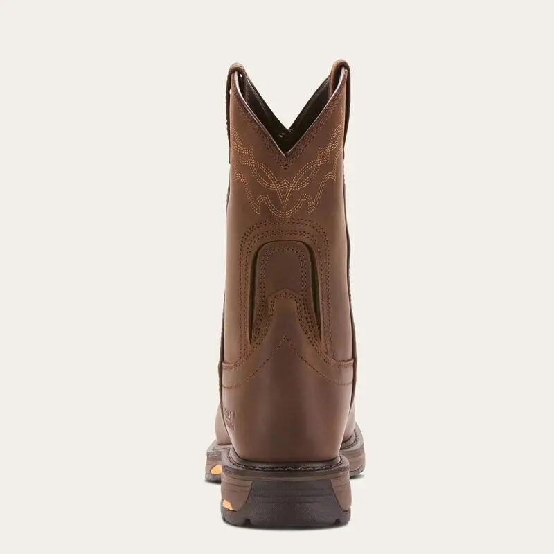 Workhog Waterproof Work Boot - Oily Distressed Brown 5