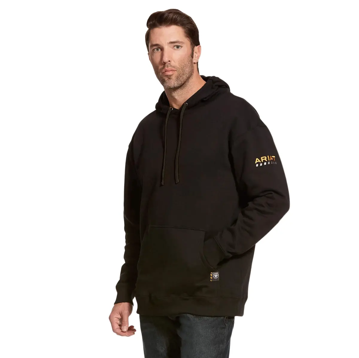 Rebar Workman Hoodie - Black 1