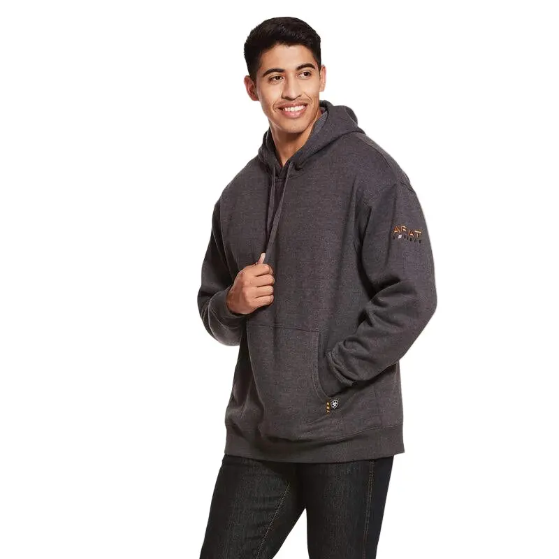 Rebar Workman Hoodie - Charoal 1