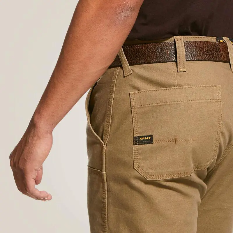 Rebar M4 Low Rise Durastretch Made Tough Double Front Stackable Straight Leg Pant 5