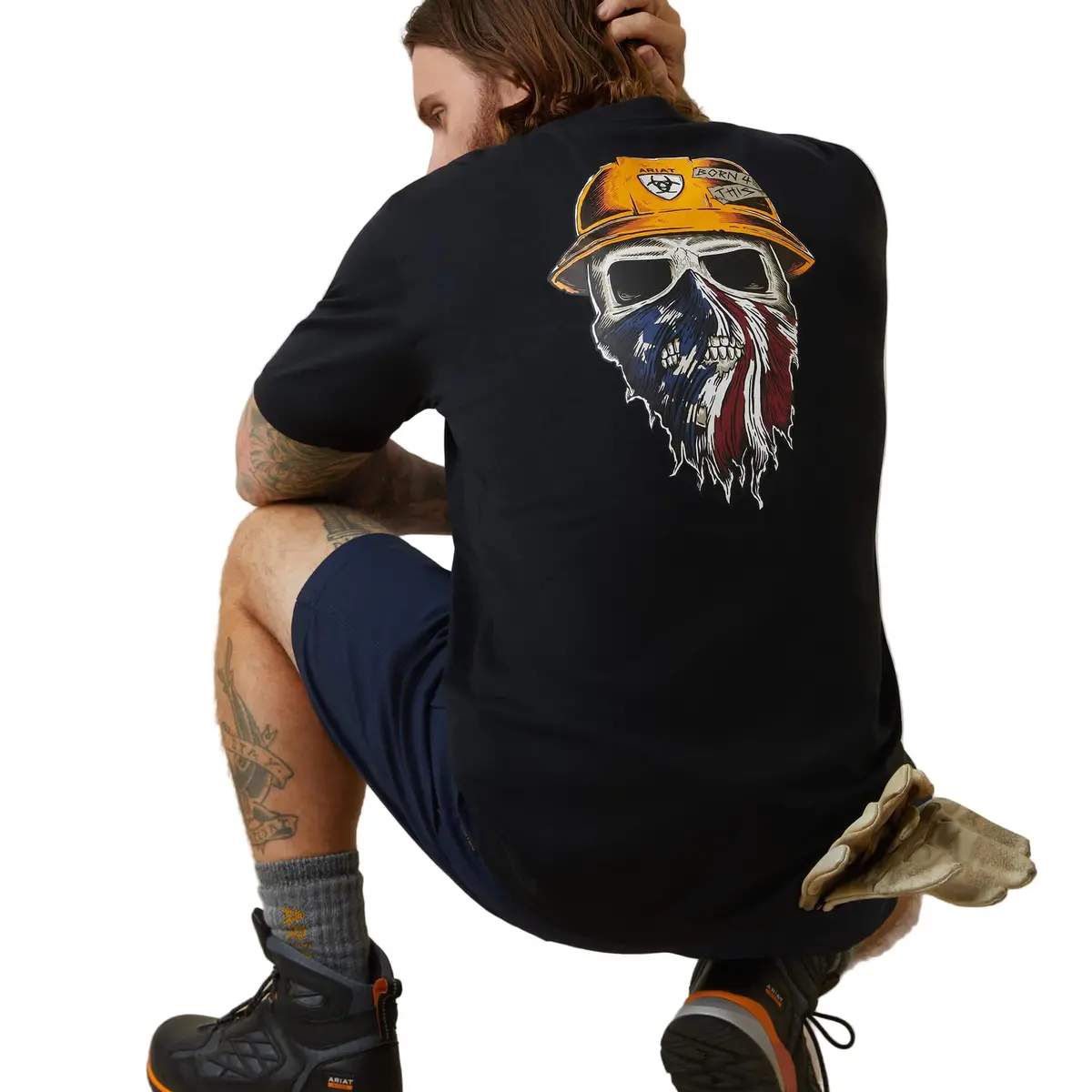 Rebar Workman Born For This T-Shirt 1