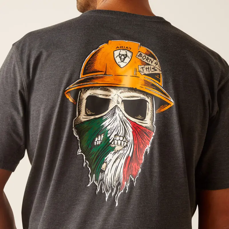 Rebar Workman Born For This T-Shirt 3