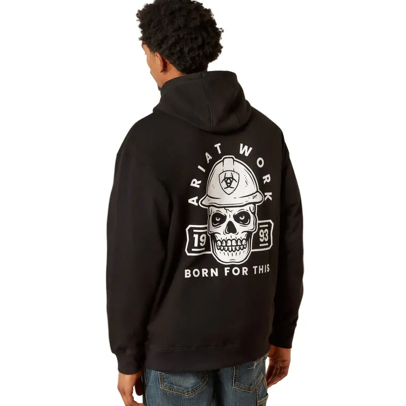 Workman Hardhead  Hoodie, Black 1