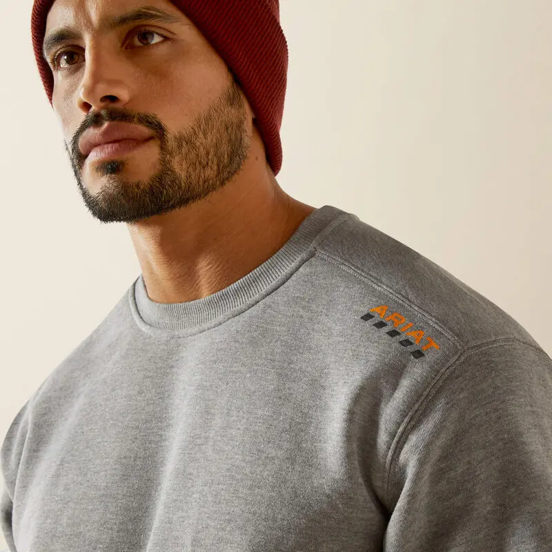Lightweight Sweatshirt Ls- Heather Grey 4
