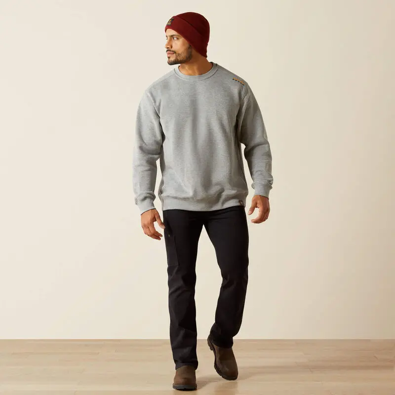 Lightweight Sweatshirt Ls- Heather Grey 3