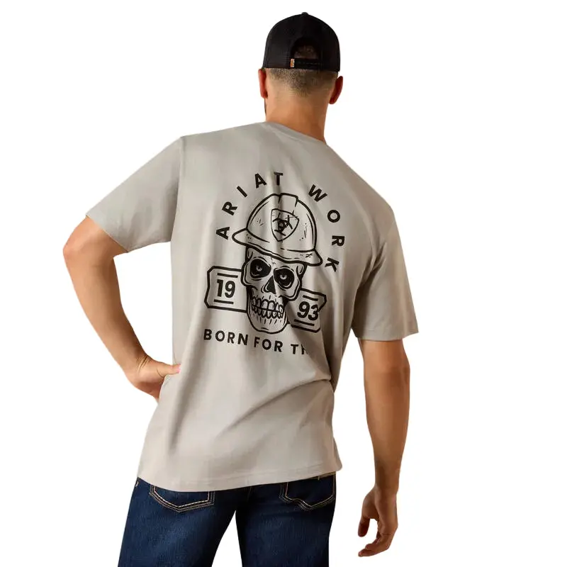 Rebar Cotton Strong Hardhead T-Shirt- Limestone 1