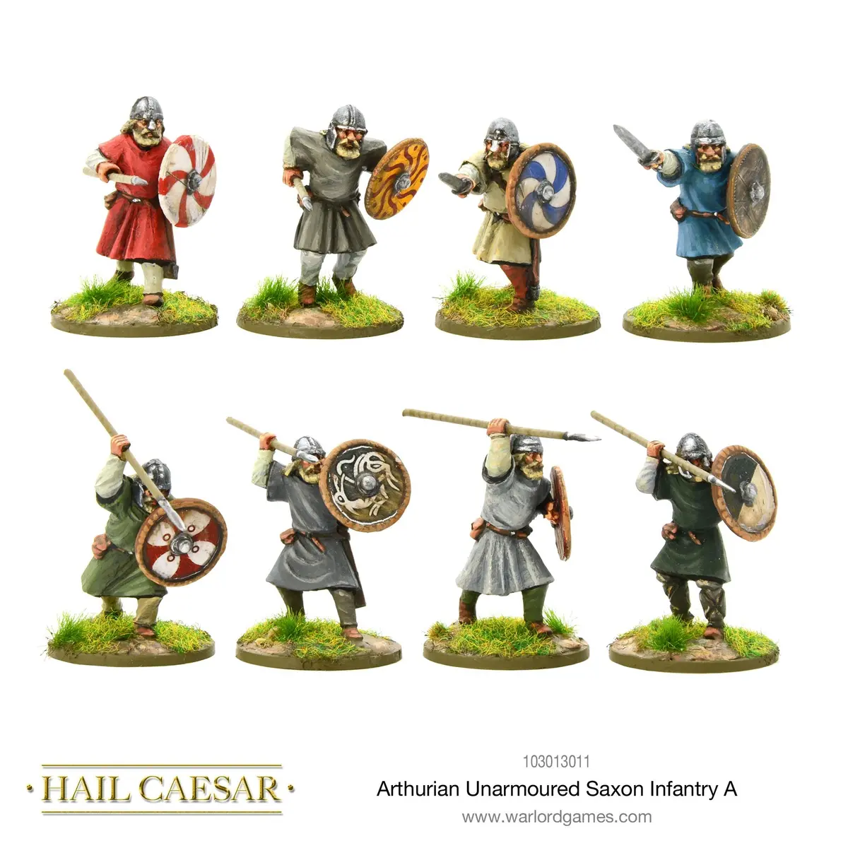 Arthurian Unarmoured Saxon Infantry A 1