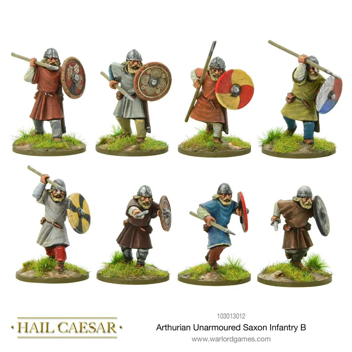 Arthurian Unarmoured Saxon Infantry B 1