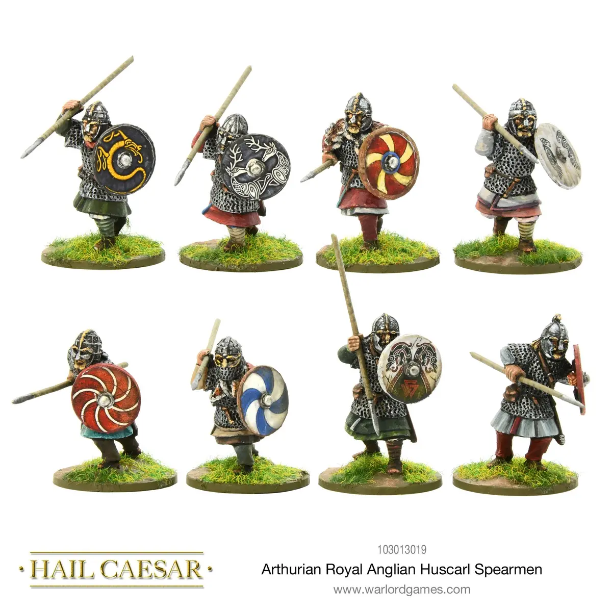 Arthurian Royal Anglian Huscarl Spearmen 1