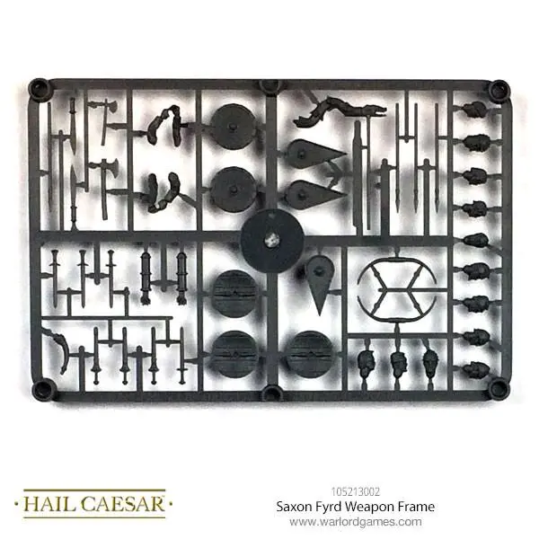 Saxon Fyrd Weapon Sprue 1