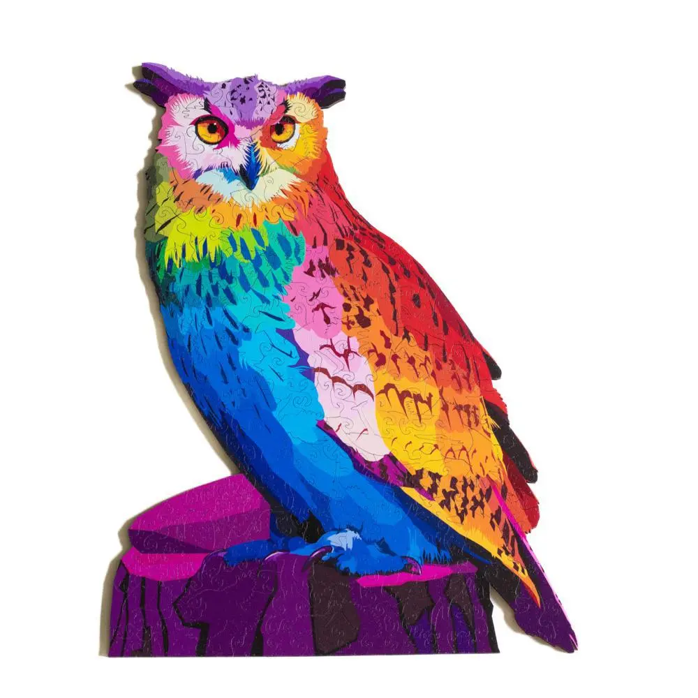 A Hoot Of Many Colors Puzzle 1