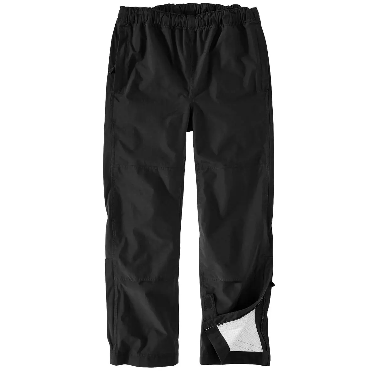Storm Defender Relaxed Fit Light Weight Packable Rain Pant - Black 1