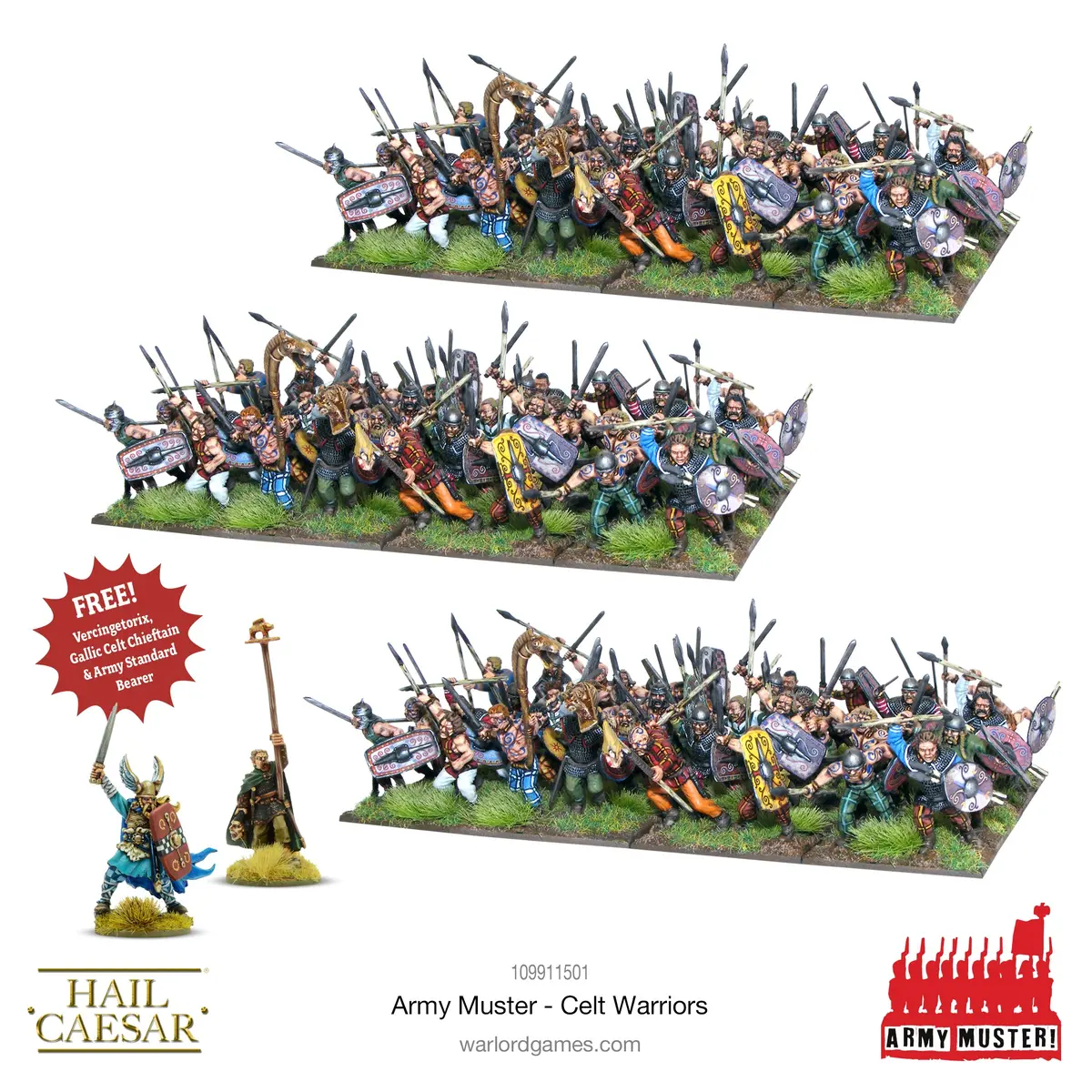 Army Muster: Celt Warriors 1