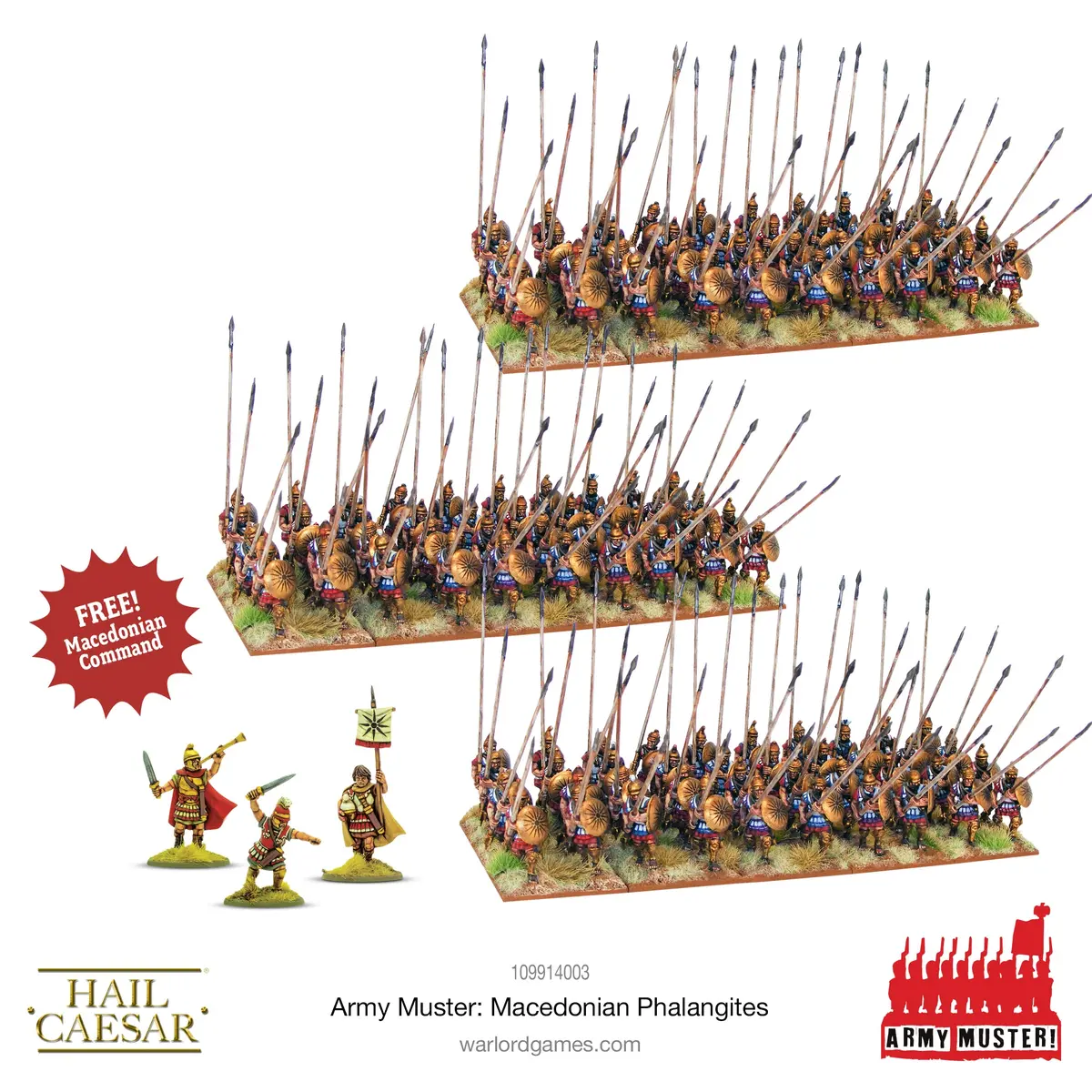 Army Muster: Macedonian Phalangites 1