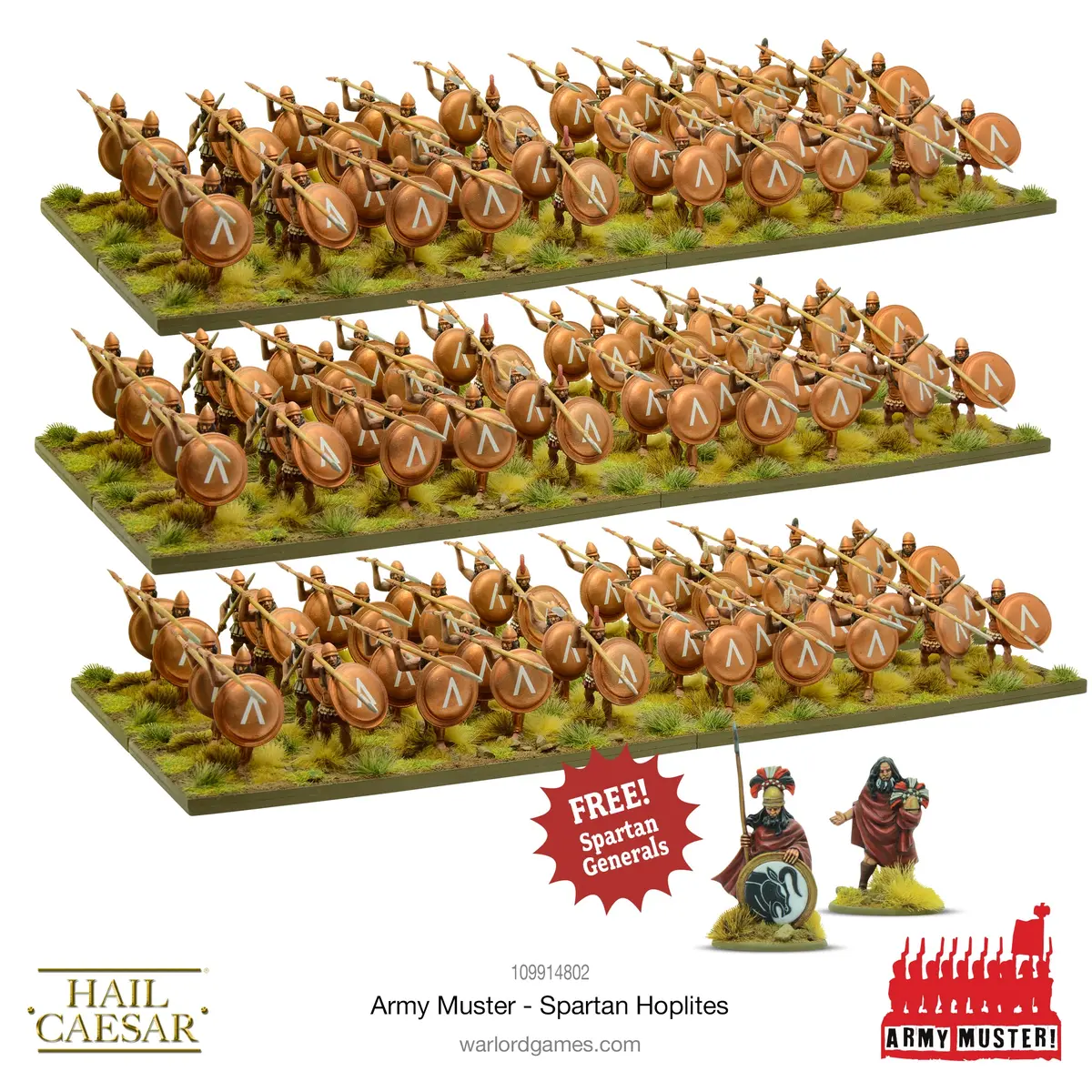 Army Muster: Spartan Hoplites 1