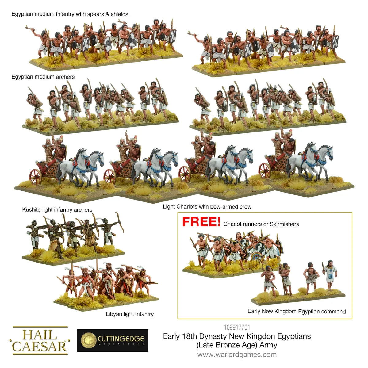 Early 18Th Dynasty New Kingdom Egyptians (New Bronze Age) Army 1