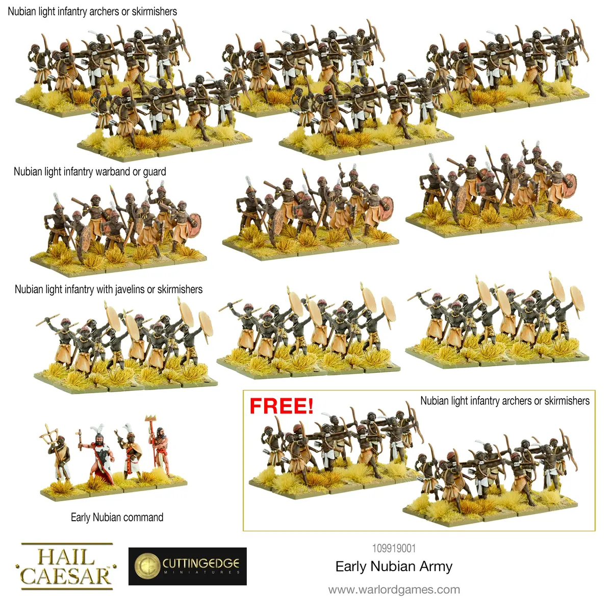 Early Nubians Army 1