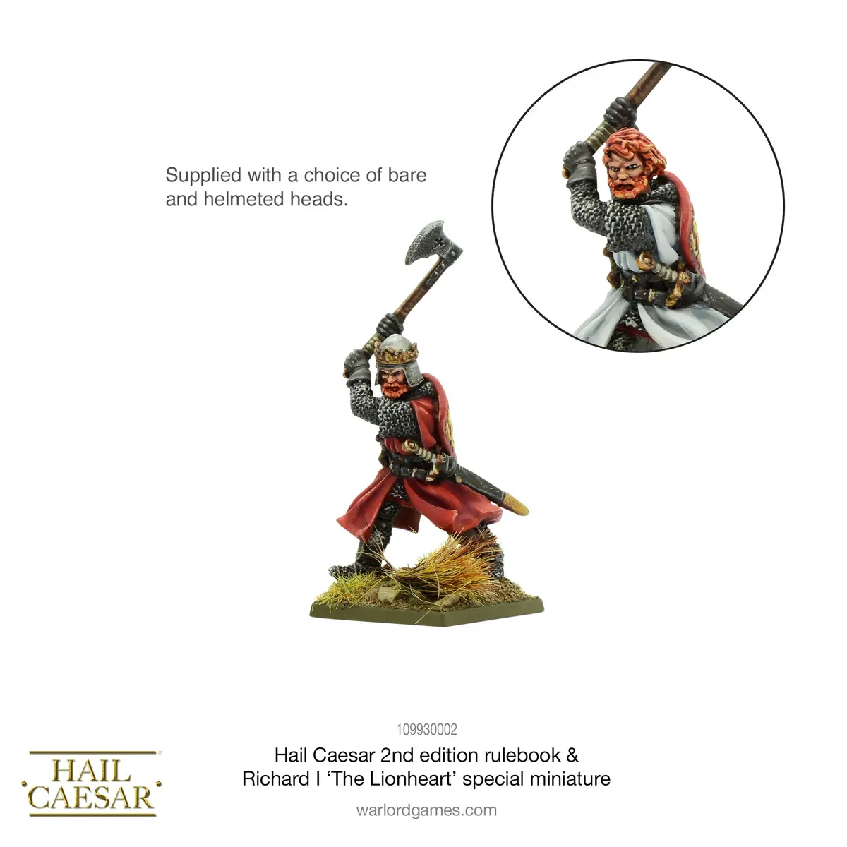 Hail Caesar Rulebook (2Nd Edition) & Richard I, The Lionheart Special Figure 2
