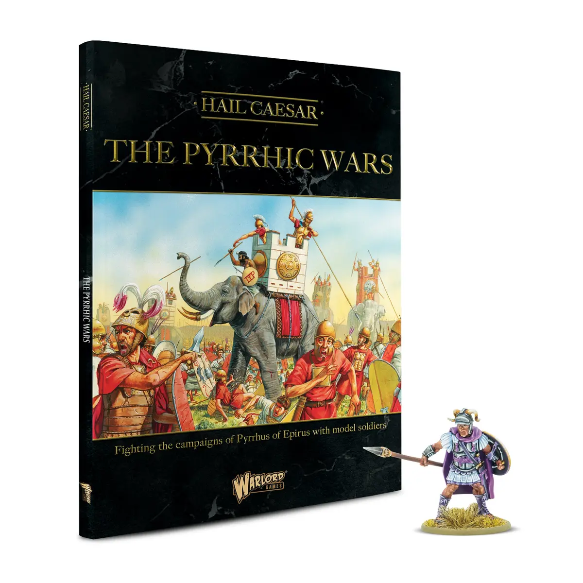 The Pyrrhic Wars - Hail Caesar Supplement With Pyrrhus On Foot Book Miniature 1