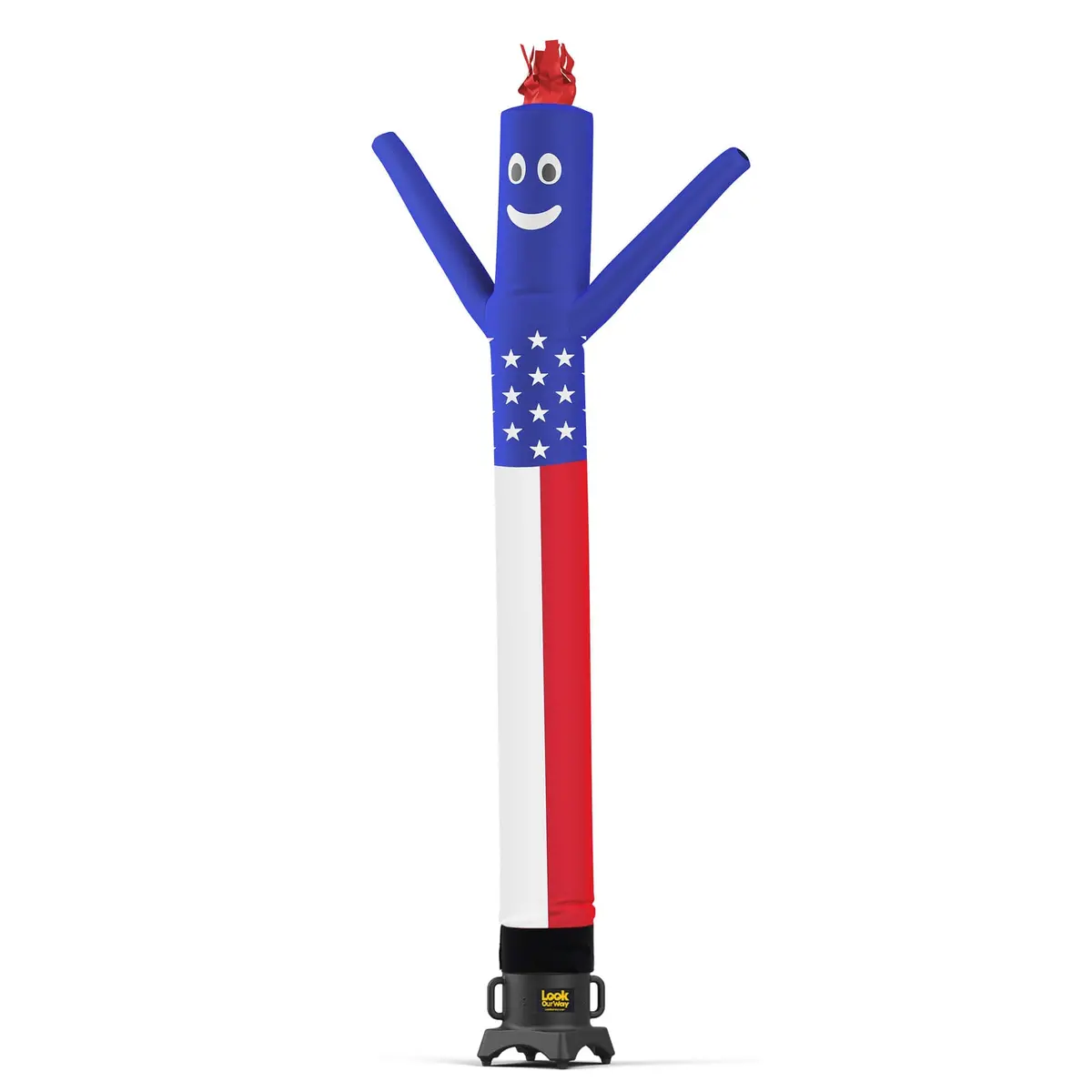 American Flag Air Dancers® Inflatable Tube Man 2