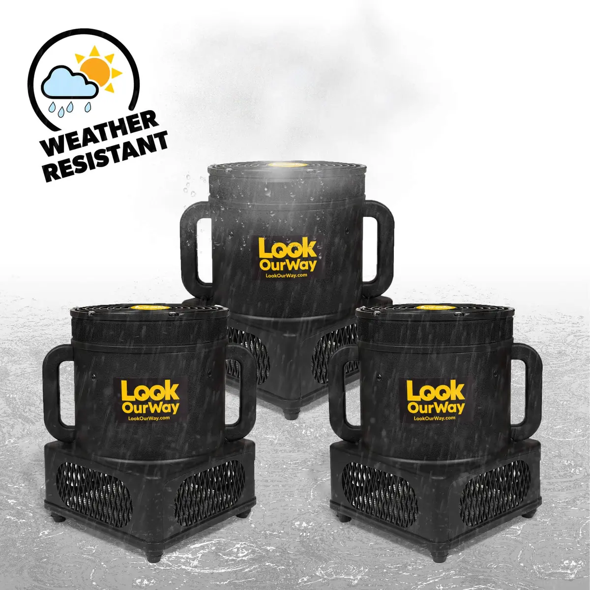 Weather-Resistant Air Dancers® Blower (9" Diameter) 3-Pack 1