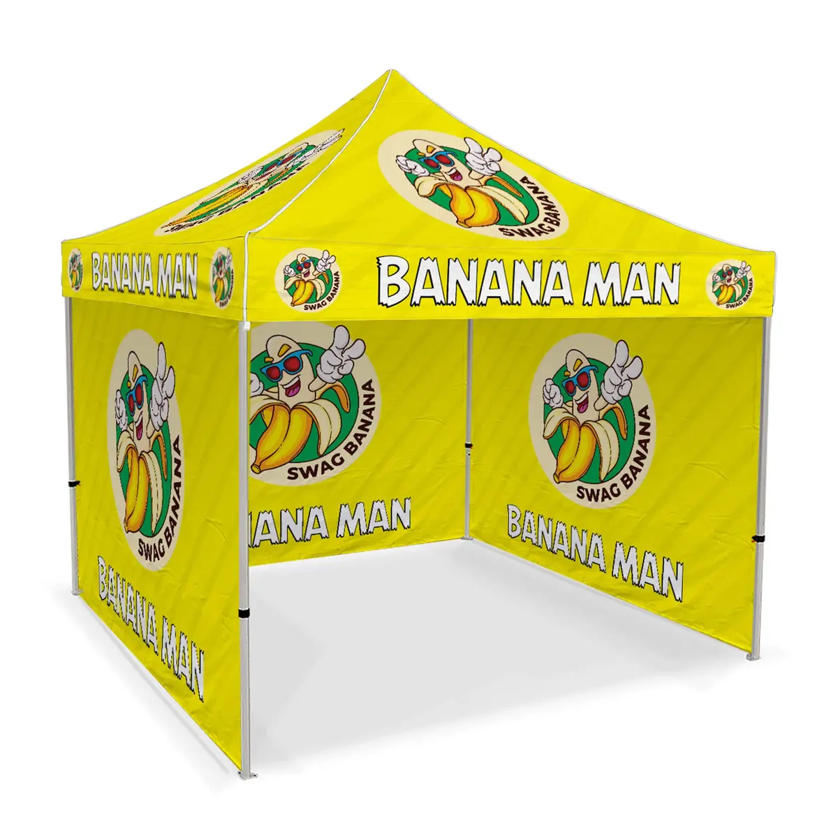 Custom Canopy Tent With Three Back Walls 7
