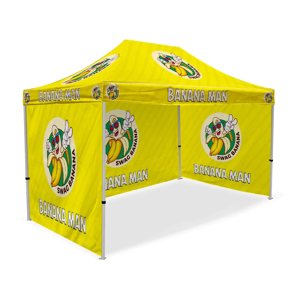 Custom Canopy Tent With Three Back Walls 8