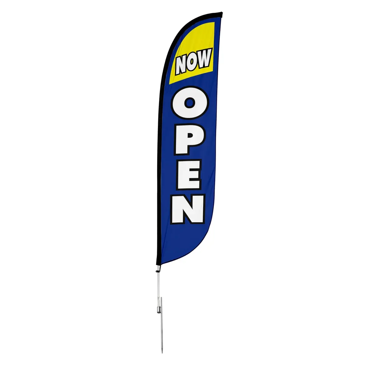 Now Open Feather Flag 7