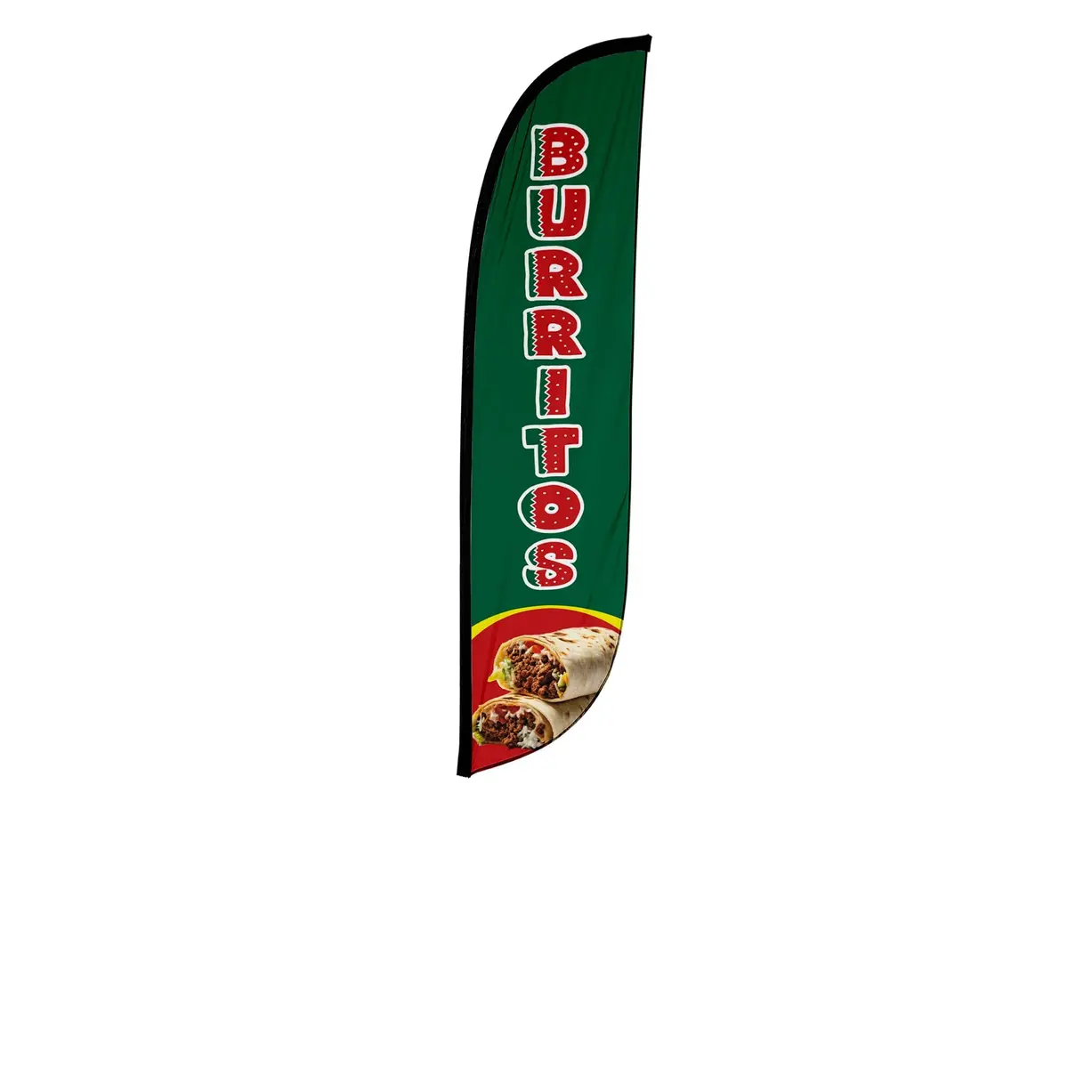 Burrito Feather Flag 5