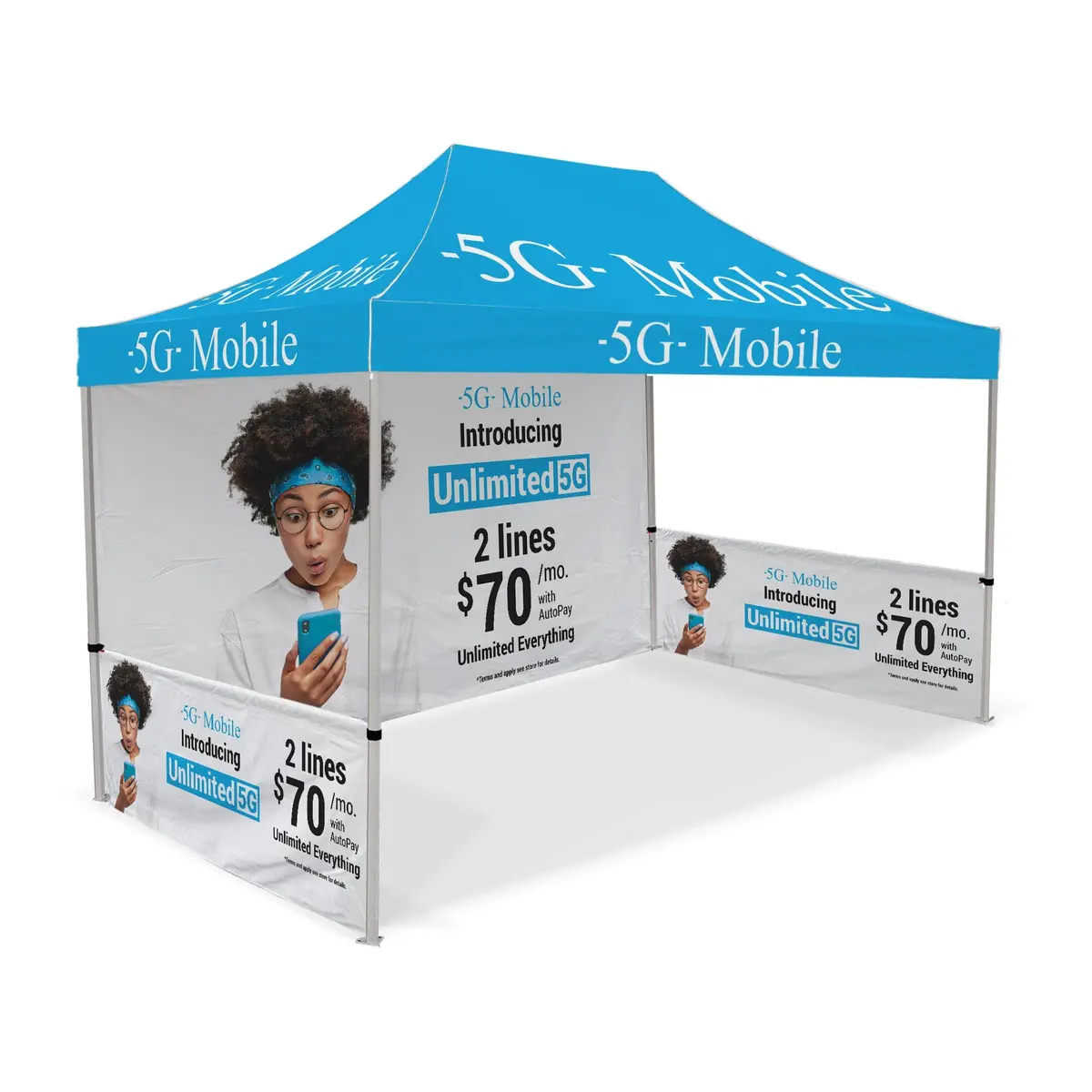 10X15 Custom Canopy Tent 1