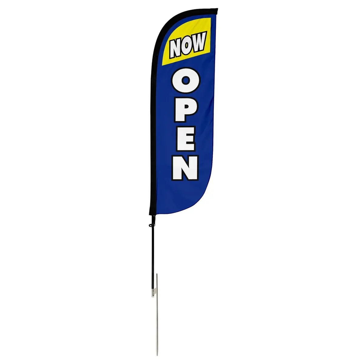 Now Open Feather Flag 15