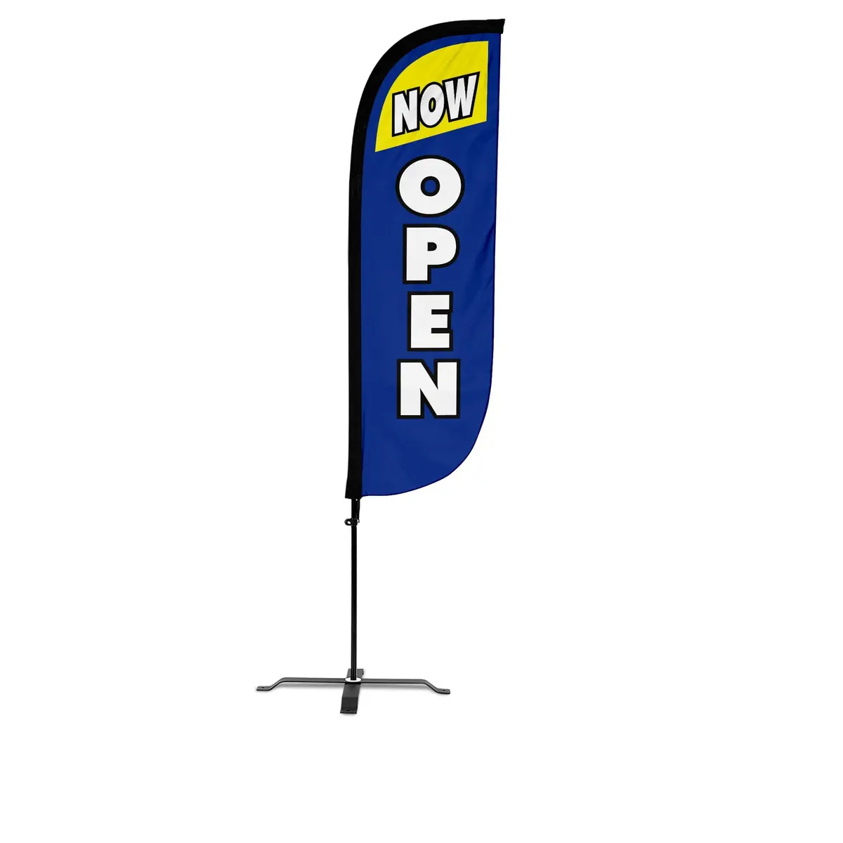 Now Open Feather Flag 16