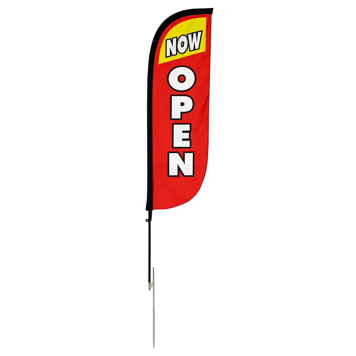 Now Open Feather Flag 14