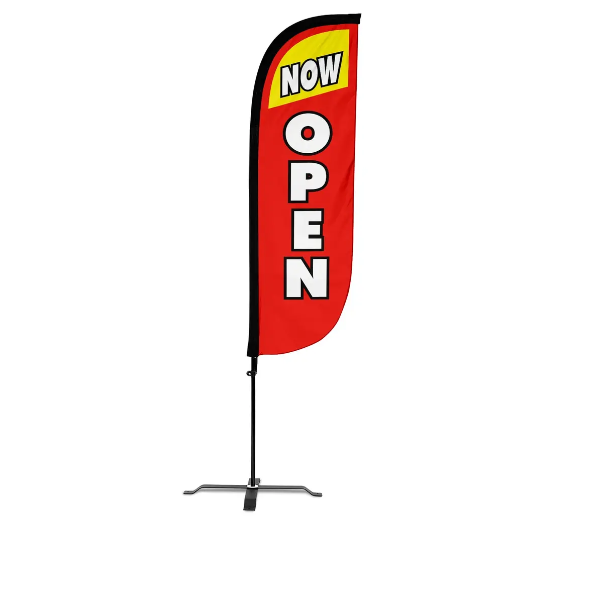 Now Open Feather Flag 15
