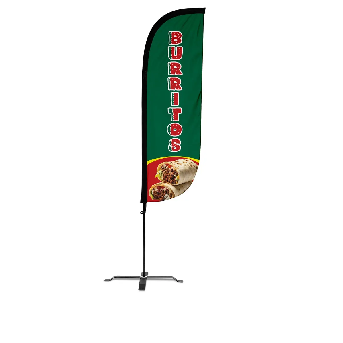Burrito Feather Flag 7
