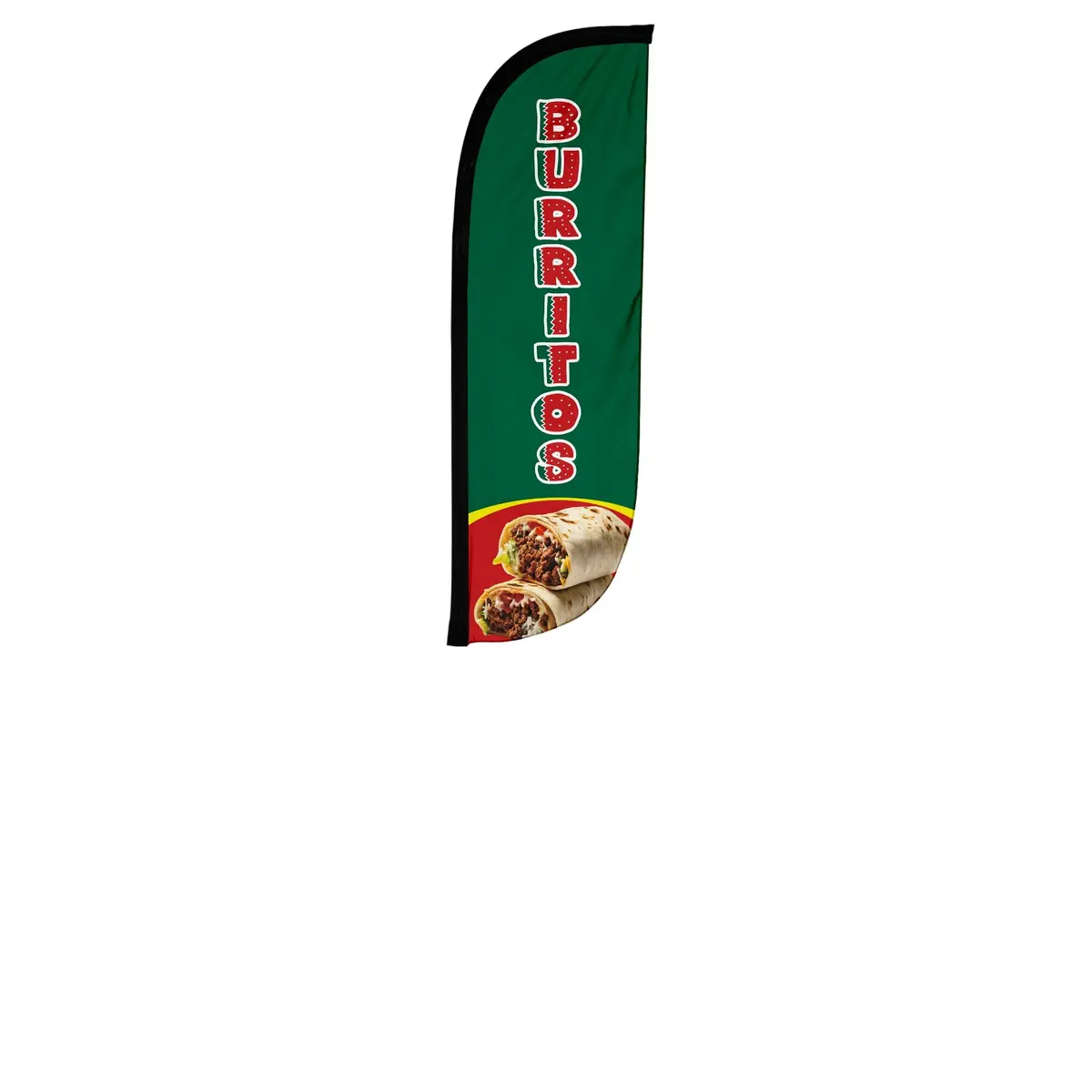 Burrito Feather Flag 8