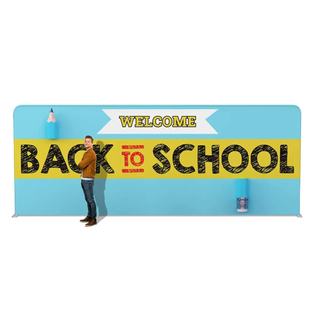 Fastzip™ Tension Fabric Display – Straight Frame - Image 7