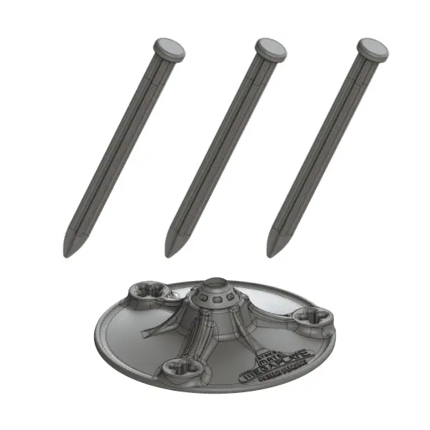 Balloon Megaplate Ground Stake Plate 1