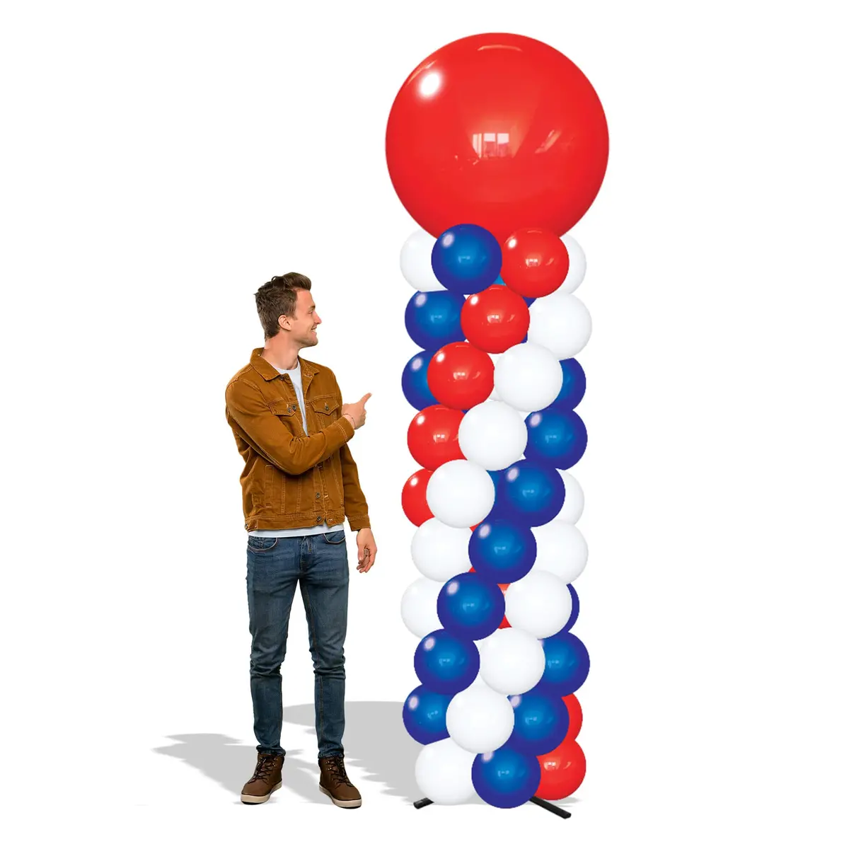 Reusable Balloon 7Ft Tower Kit 1